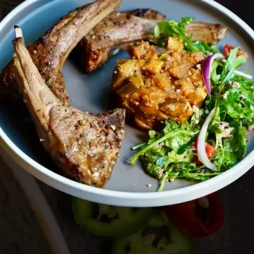 NZ Lamb Rack at The Den